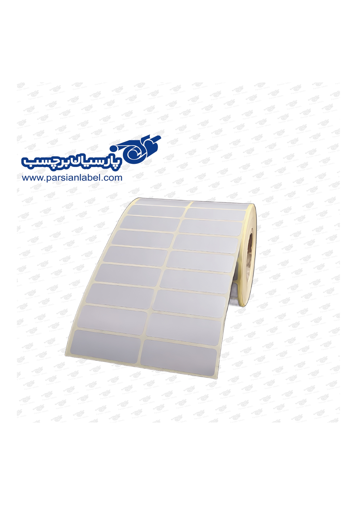 برچسب متال45×15دو ردیفه