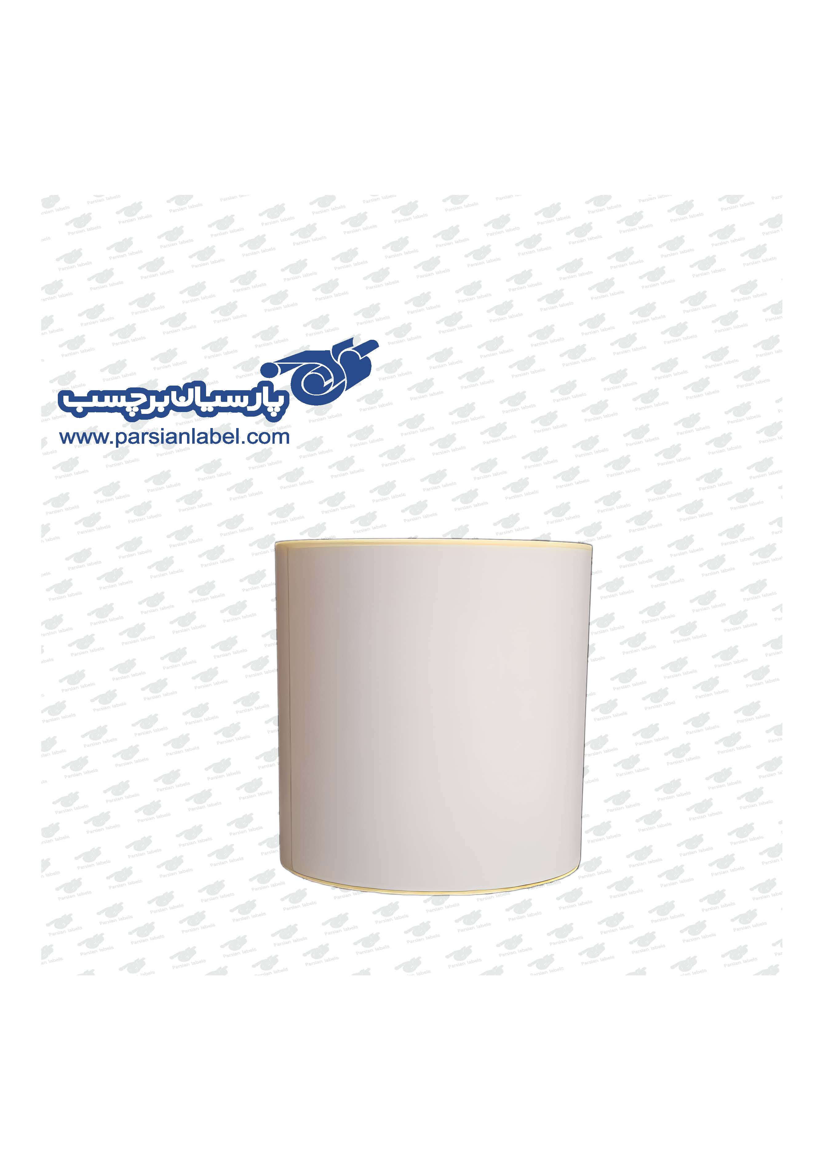 برچسب آرت سفید 221*150تک ردیفهع