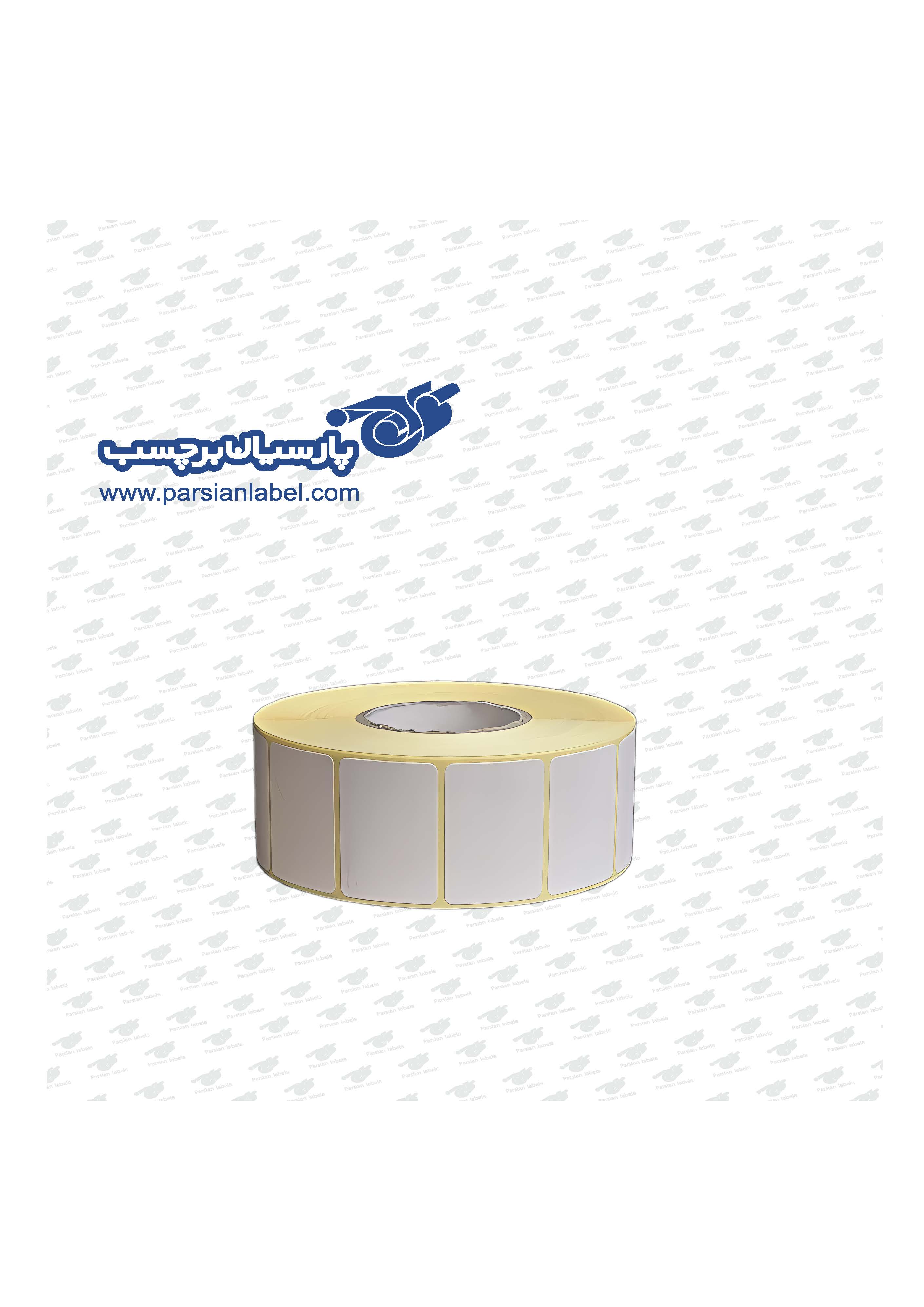 برچسب حرارتی 60*40 تک ردیفه 