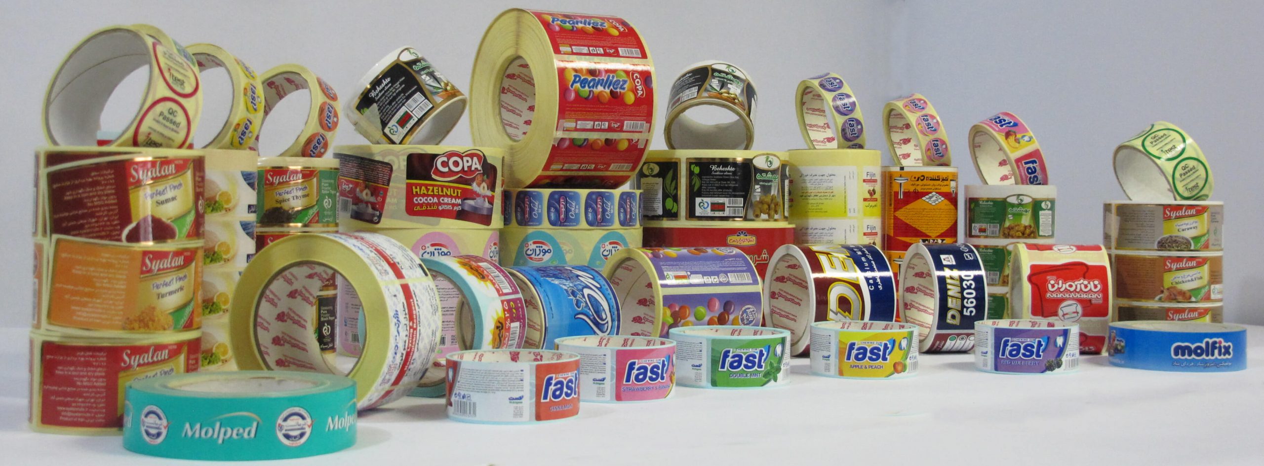 چاپ رول - پارسیان لیبل ( پارسیان برچسب )